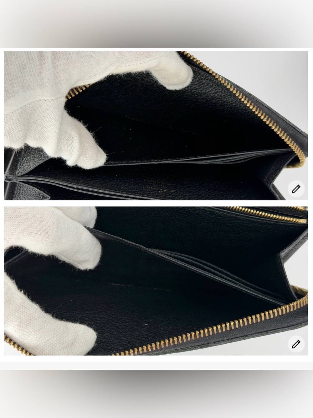 LV Black Empriente Monogram Zippy Walletđź–¤ - Picture 9 of 10